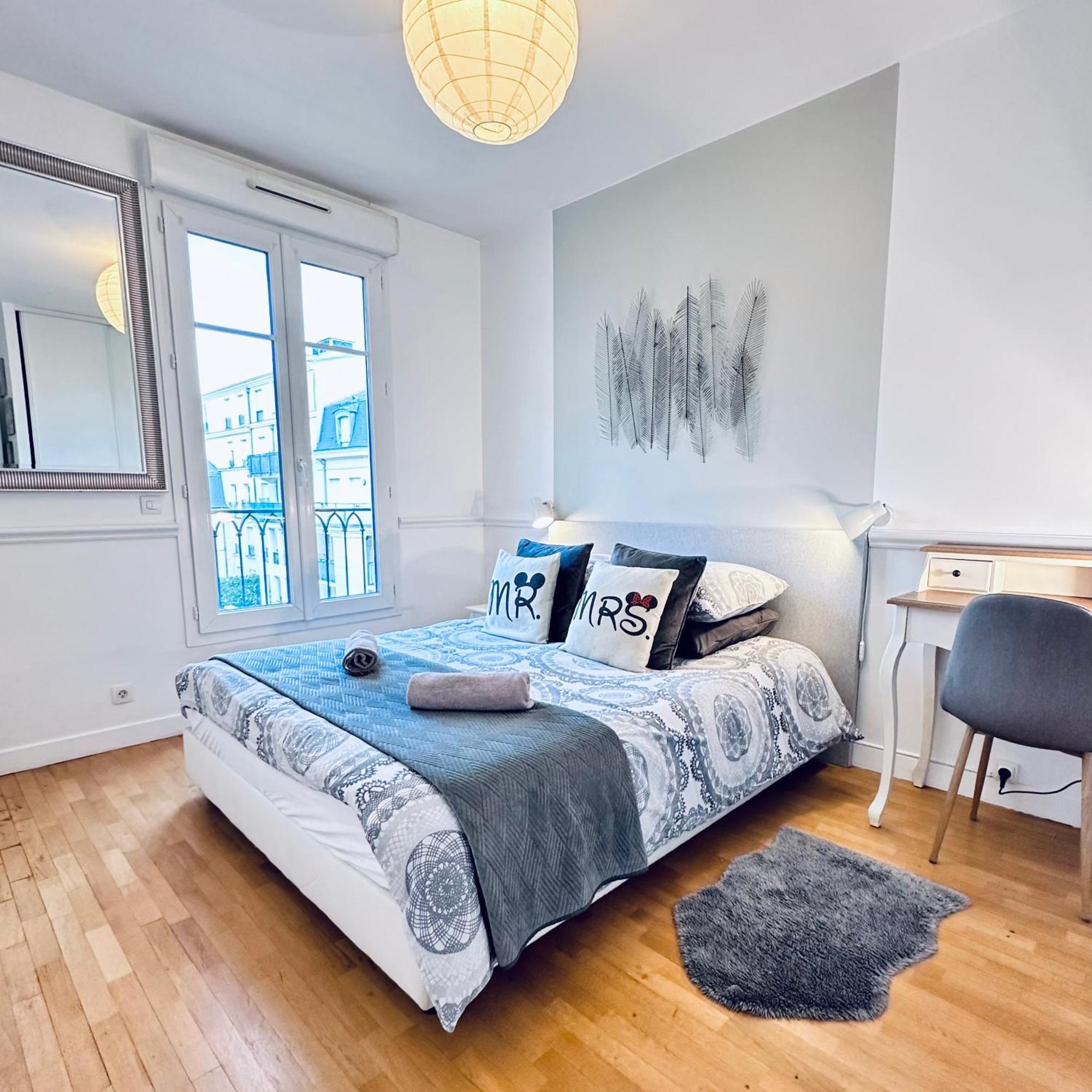 Cosy Apartment Carre Elysee Serris Exterior foto