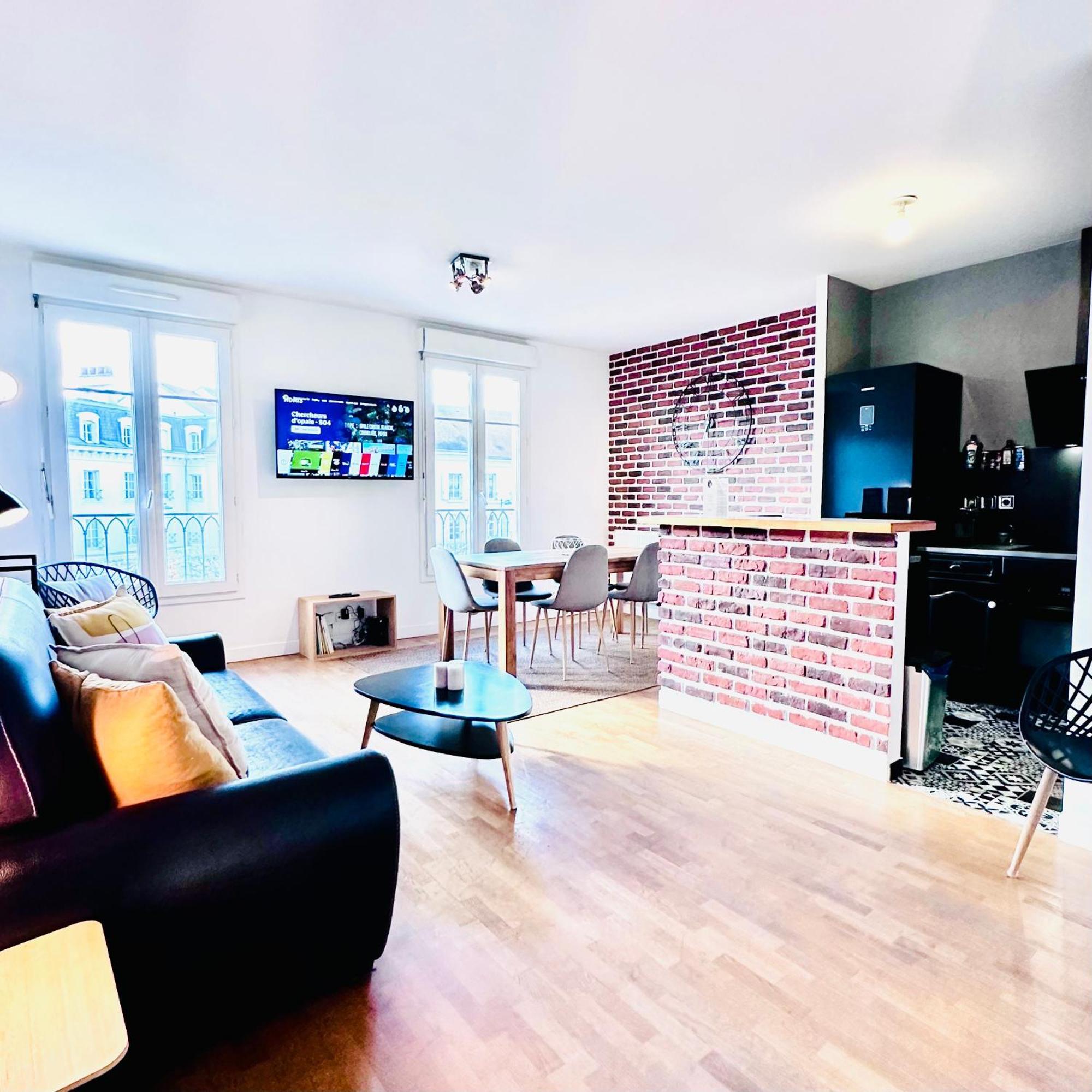 Cosy Apartment Carre Elysee Serris Exterior foto